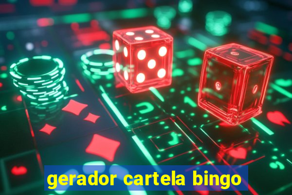 gerador cartela bingo